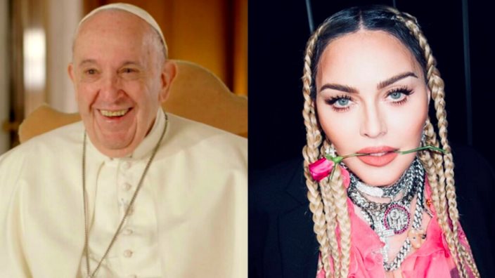 Madonna vuole incontrare Papa Francesco